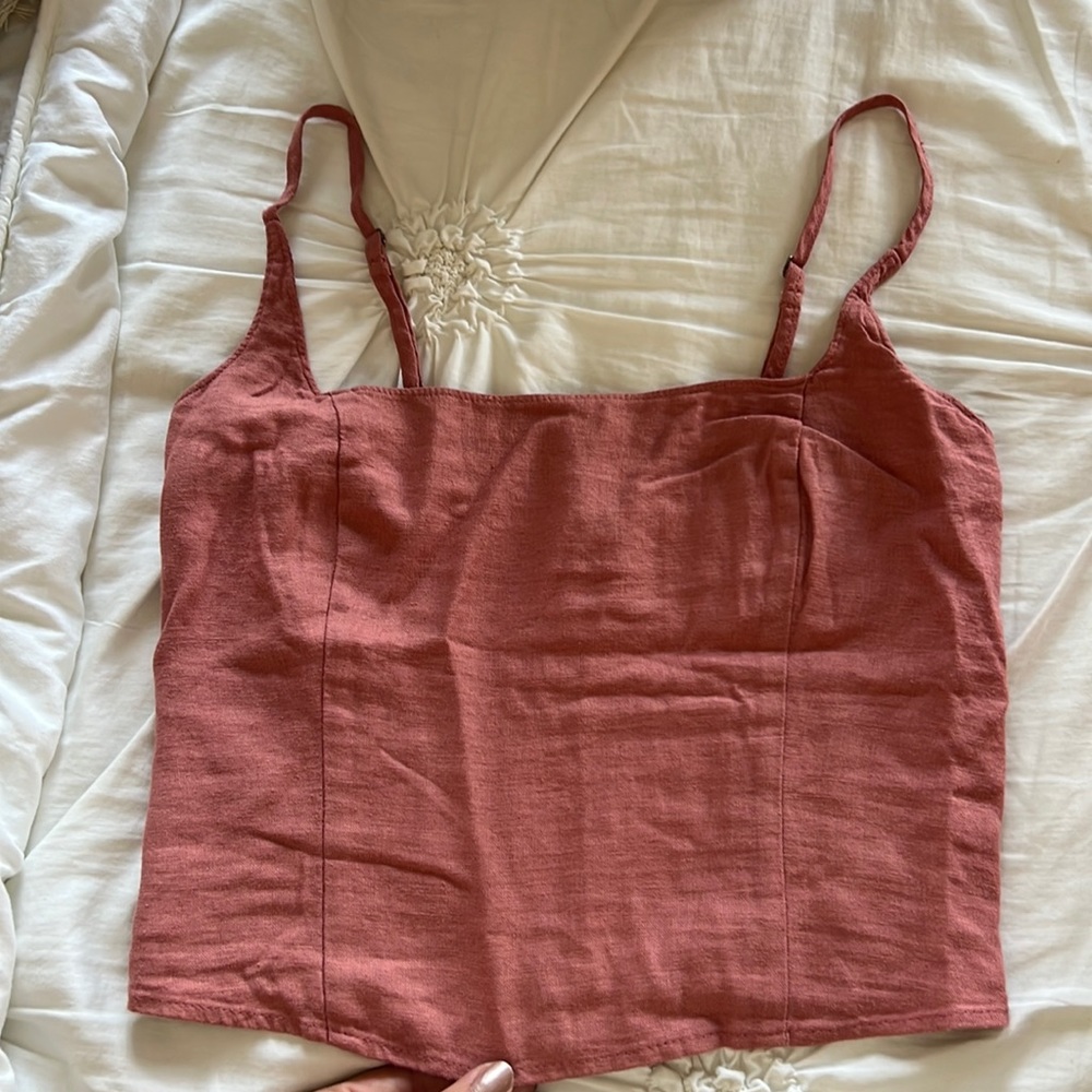 Abercrombie Linen Tank